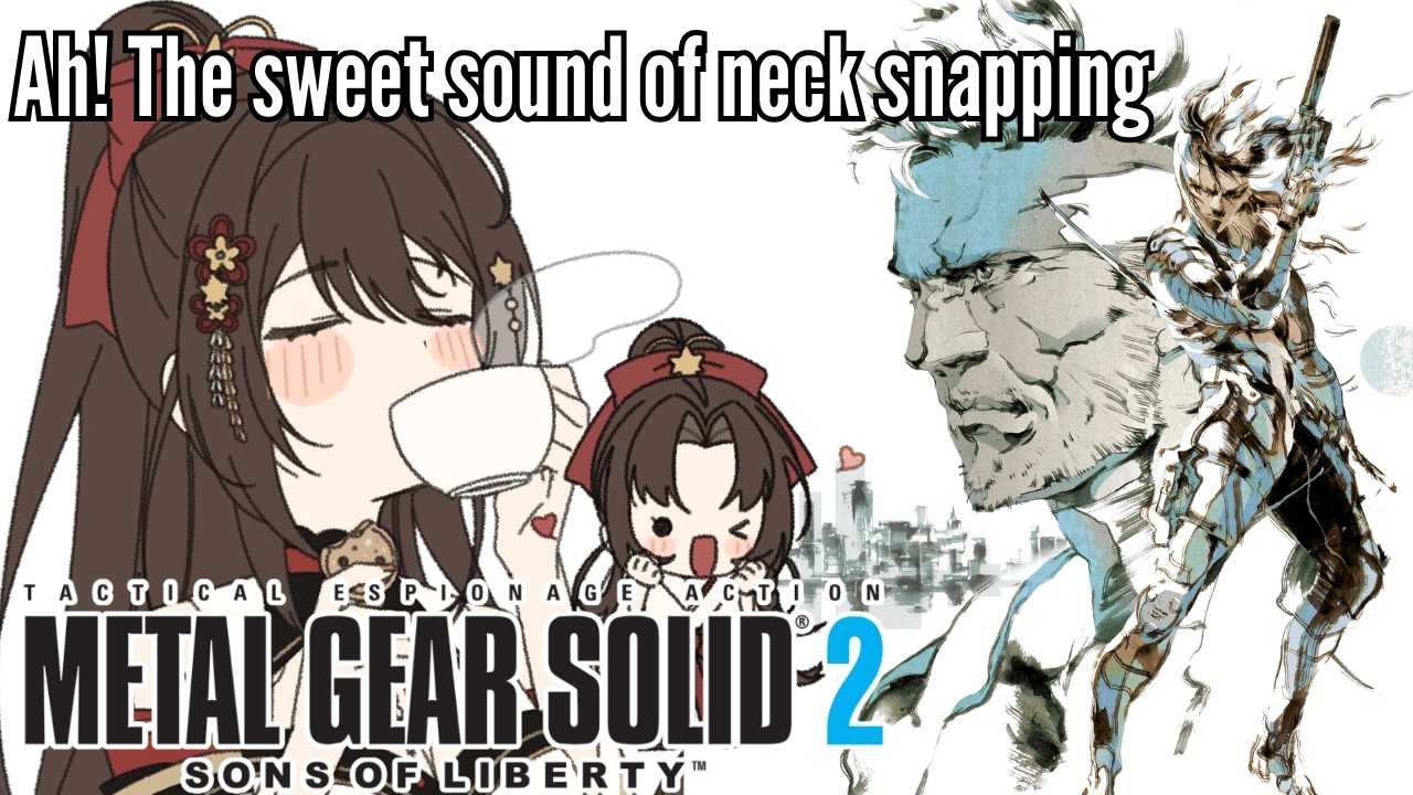 Discovering new ways to get lost! Metal Gear Solid 2 - First Time Playthrough Cont.