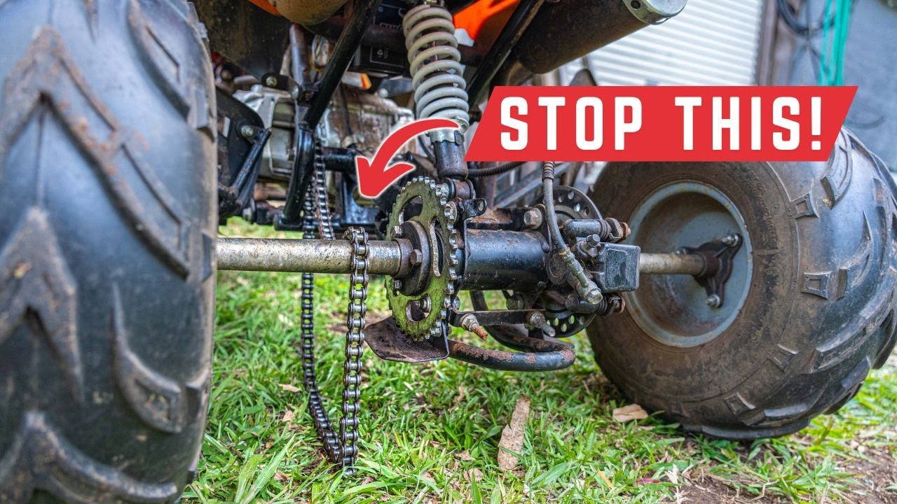 3 Reasons Why Your ATV Quad Bike Chain Keeps Jumping Off