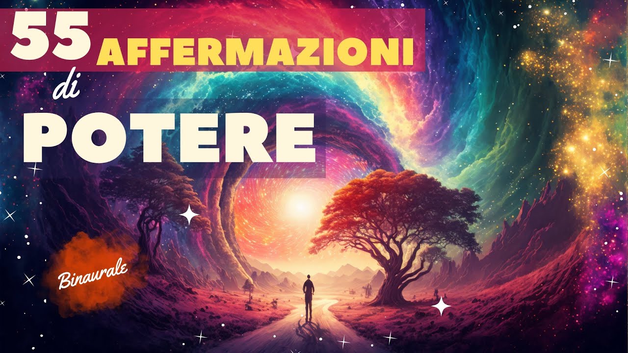55 AFFERMAZIONI di POTERE per sbloccare il TE STESSO 2.0