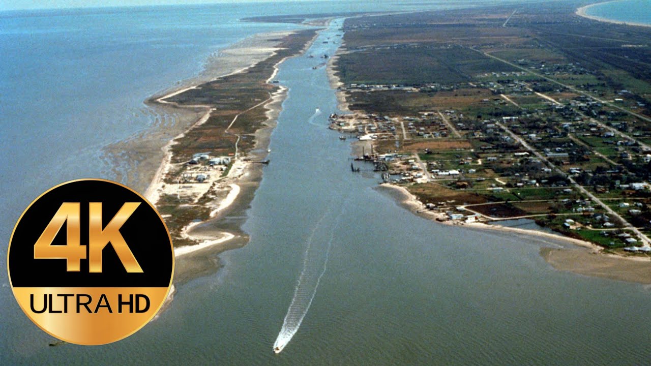 Bolivar Peninsula, TX Drone Tour - DJI MINI 4K