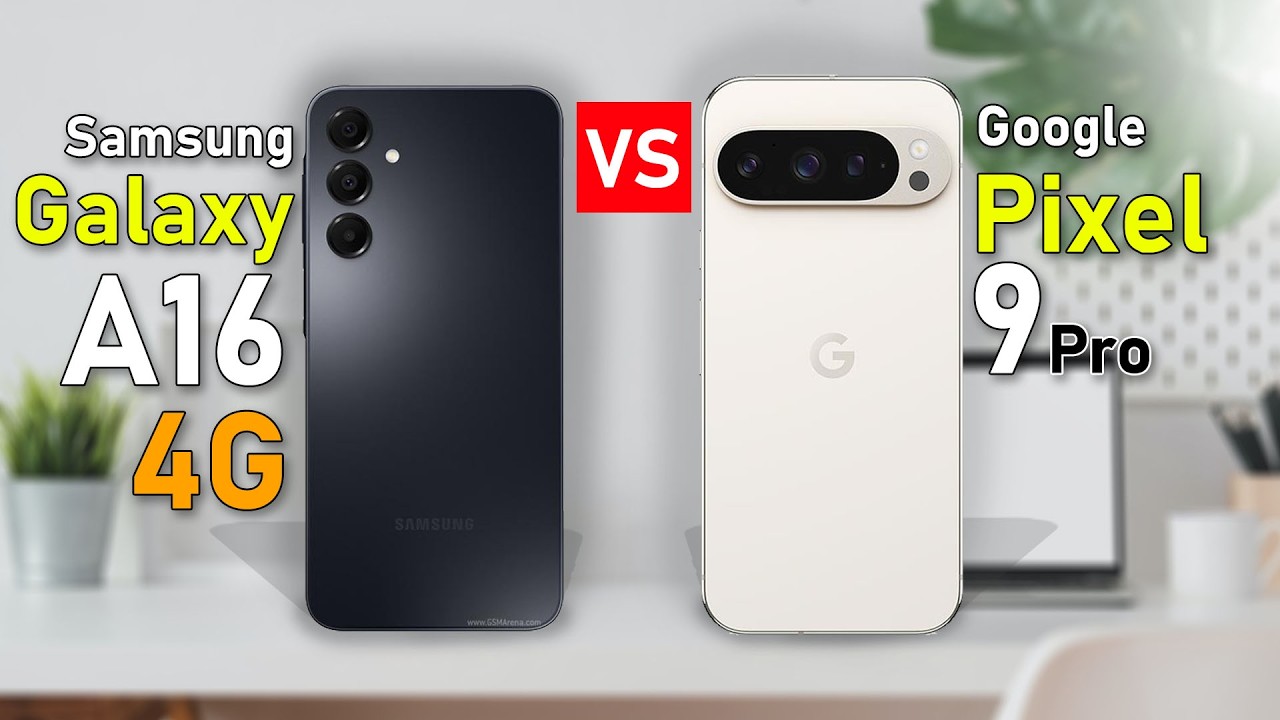 Samsung Galaxy A16 4G VS Google Pixel 9 Pro