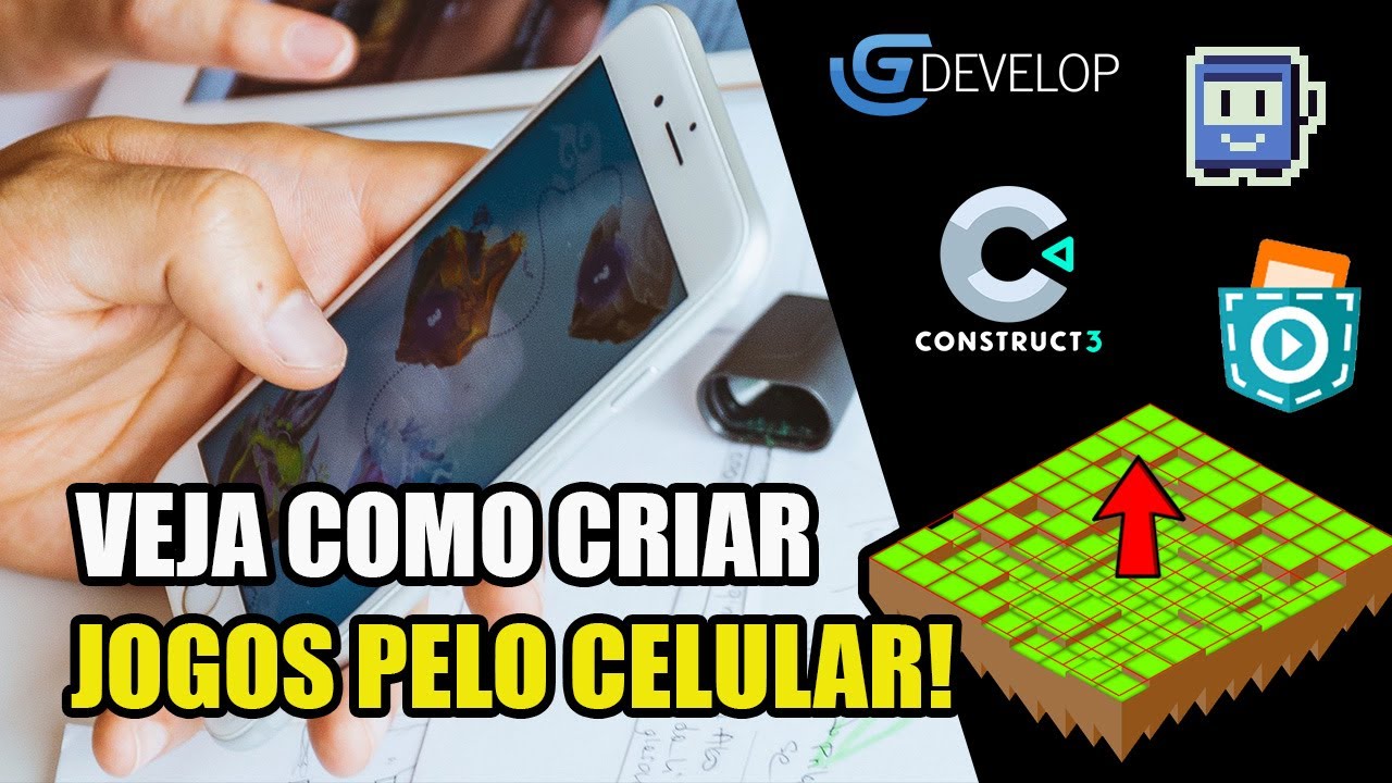 COMO CRIAR JOGOS PELO CELULAR | TOP MELHORES ENGINES E APPS DE 2020