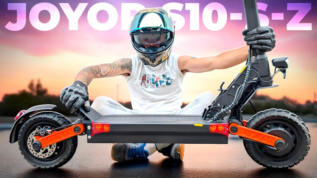 Depois de veres esta Trotinete a Escolha será FÁCIL! Joyor S10-S-Z