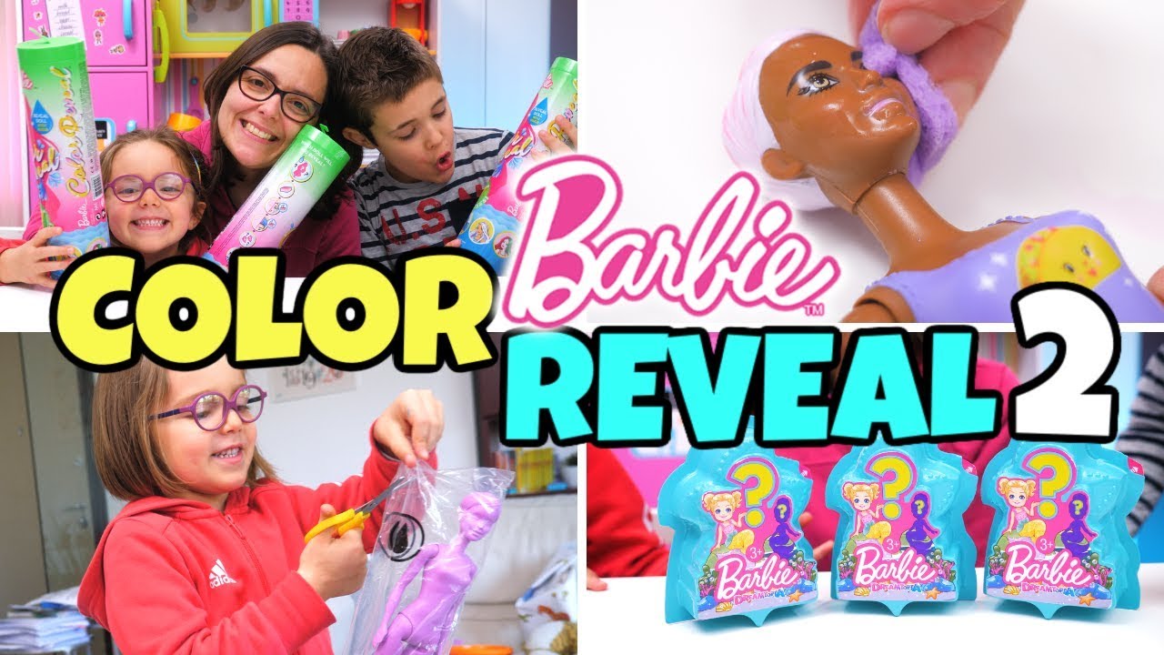 BARBIE CAMBIA COLORE 2: Nuova Serie Color Reveal Foodies Surprise