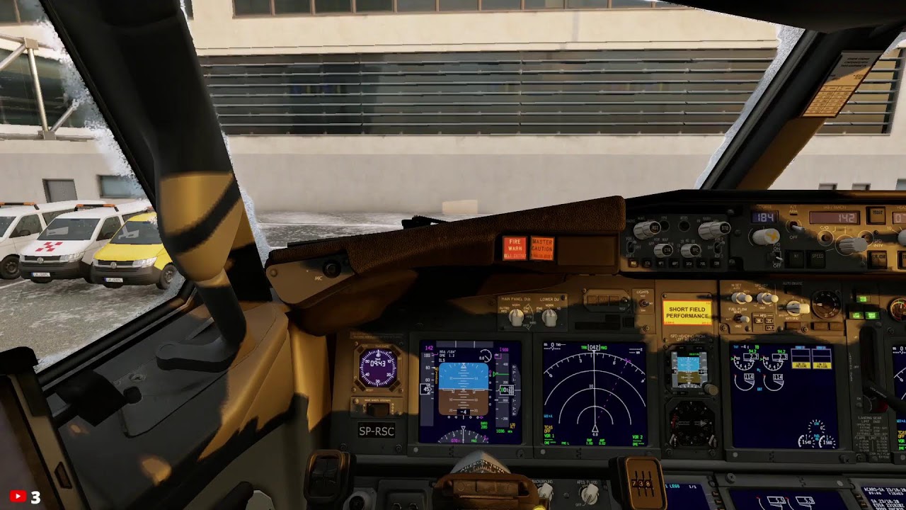 Nueva actualización Zibo 738 // X-PLANE 12.4 MAX 8 RYANAIR // Krakowia-Estocolmo