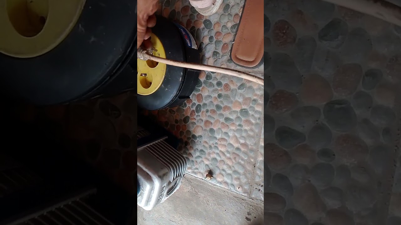 Perbaiki dprenser galon. Kita isi preon biar dingin air minumnya😁
