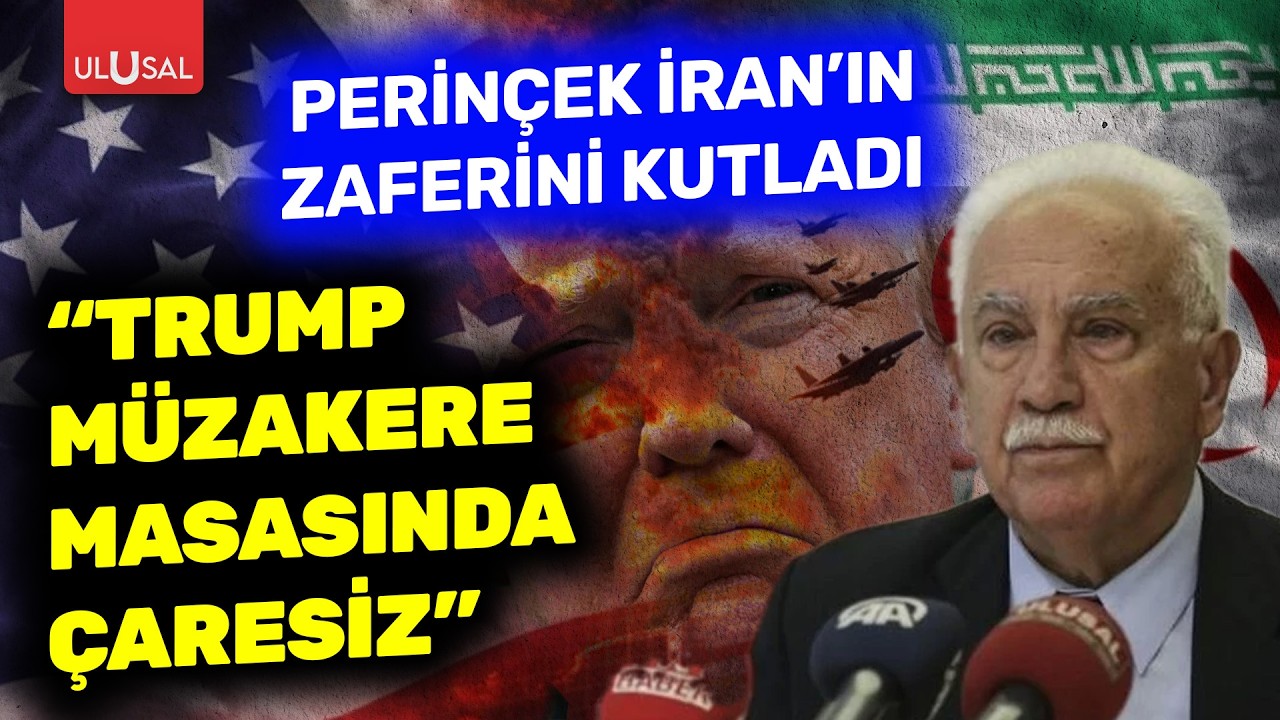Doğu Perin&ccedil;ek İran'ın ABD-İsrail karşısındaki zaferini kutladı! 