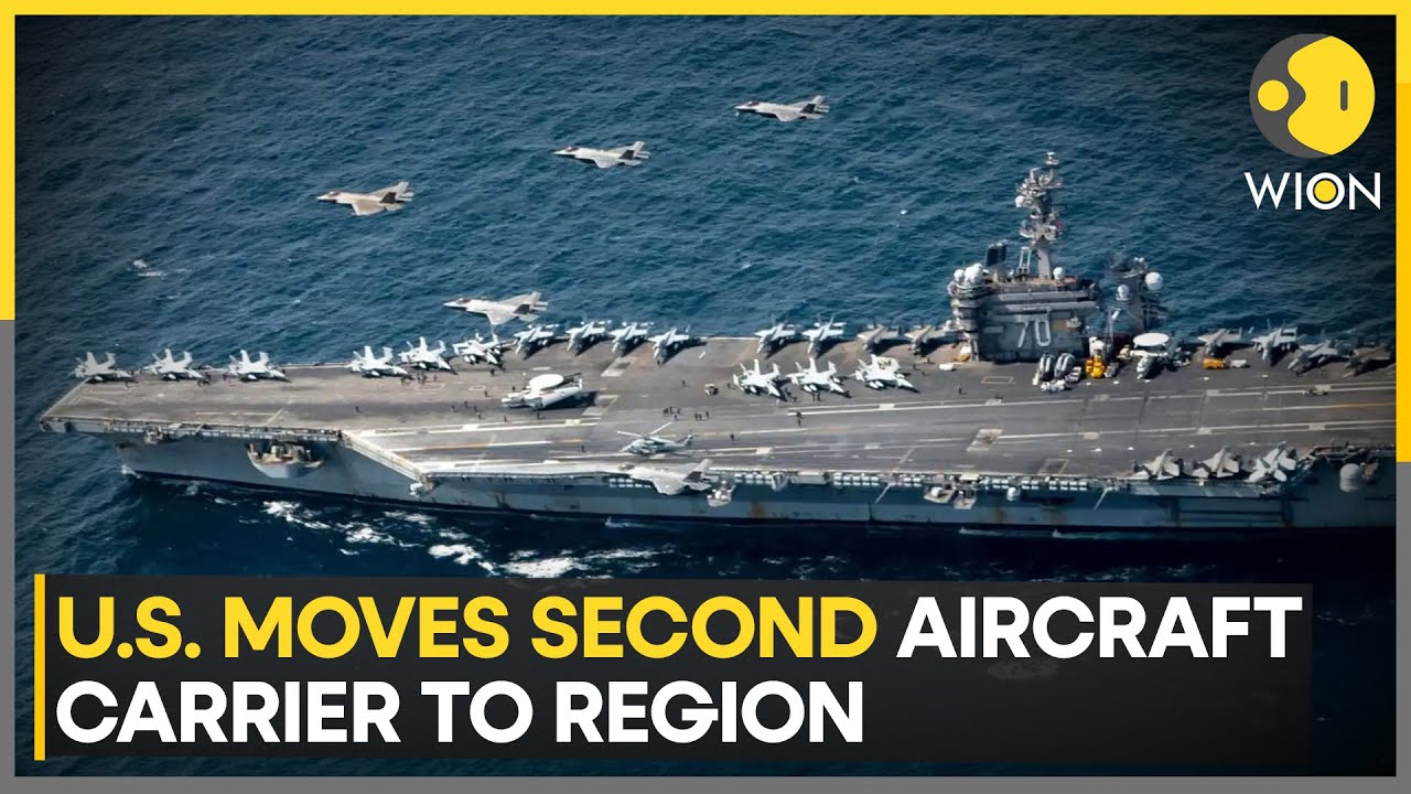 Massive US Buildup In West Asia: Second Warship Sent Amid Tensions With Iran | World News | WION