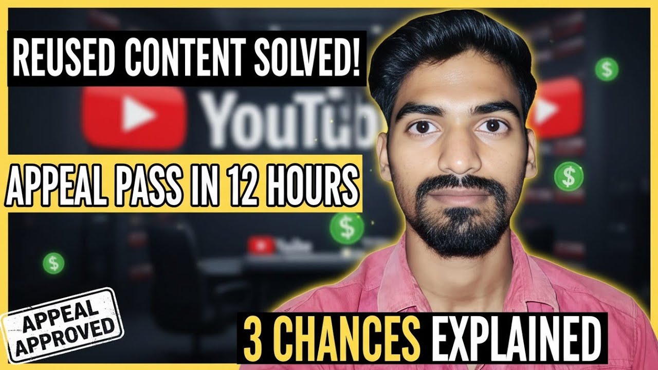 Reused Content 100% Solved! Remonetized in 12 Hours | Appeal Kaise Kare (Live Proof)