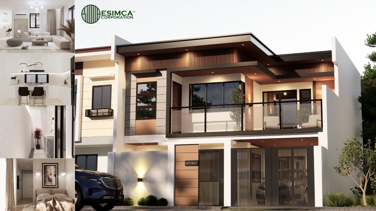 TWO STOREY TWO BEDROOM RESIDENCE - (G RESIDENCE) VILLA BELISSA SJDM BULACAN - ESIMCA