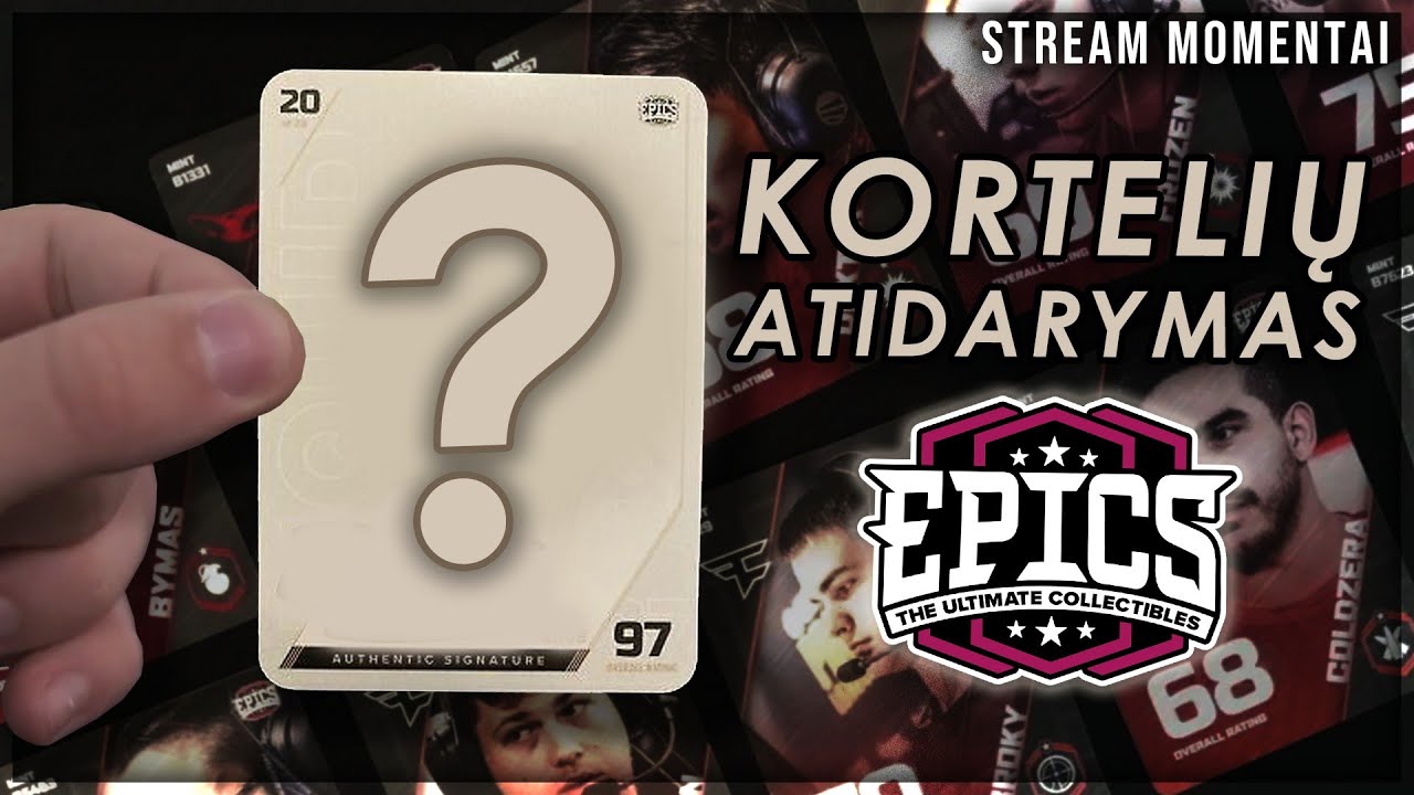 CS:GO PRO ESPORT KORTELIŲ ATIDARYMAS [Stream Momentai]