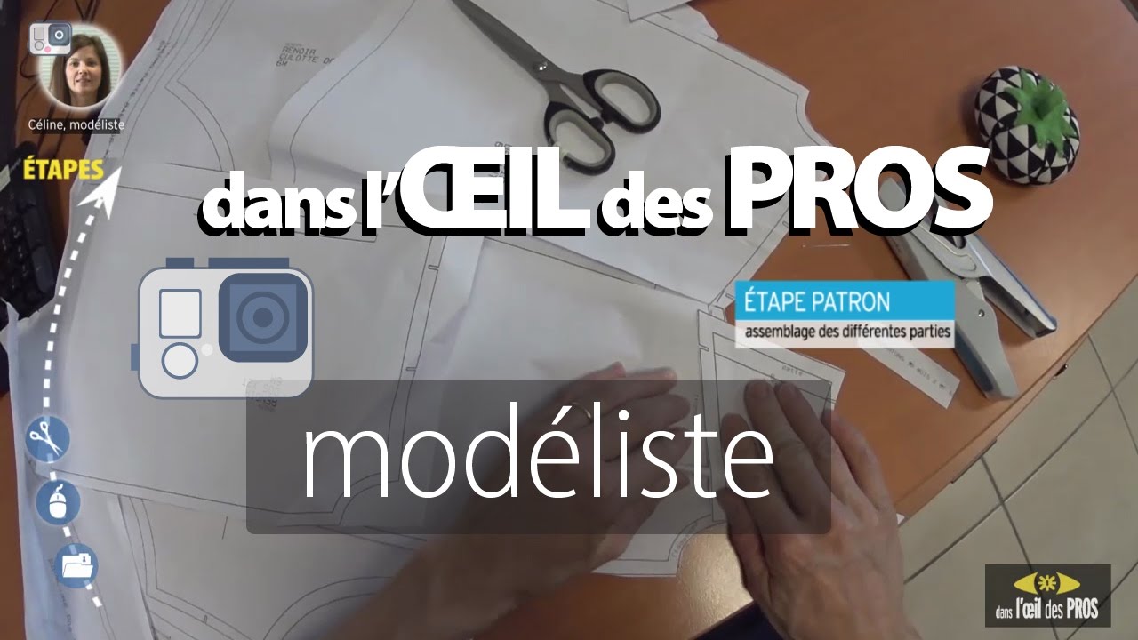 Dans l'oeil des pros -  modeliste