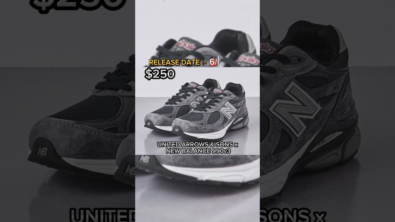United Arrows & Sons x New Balance 990v3 Release Of The Week (June) #shorts#viral#sneaker#newbalance