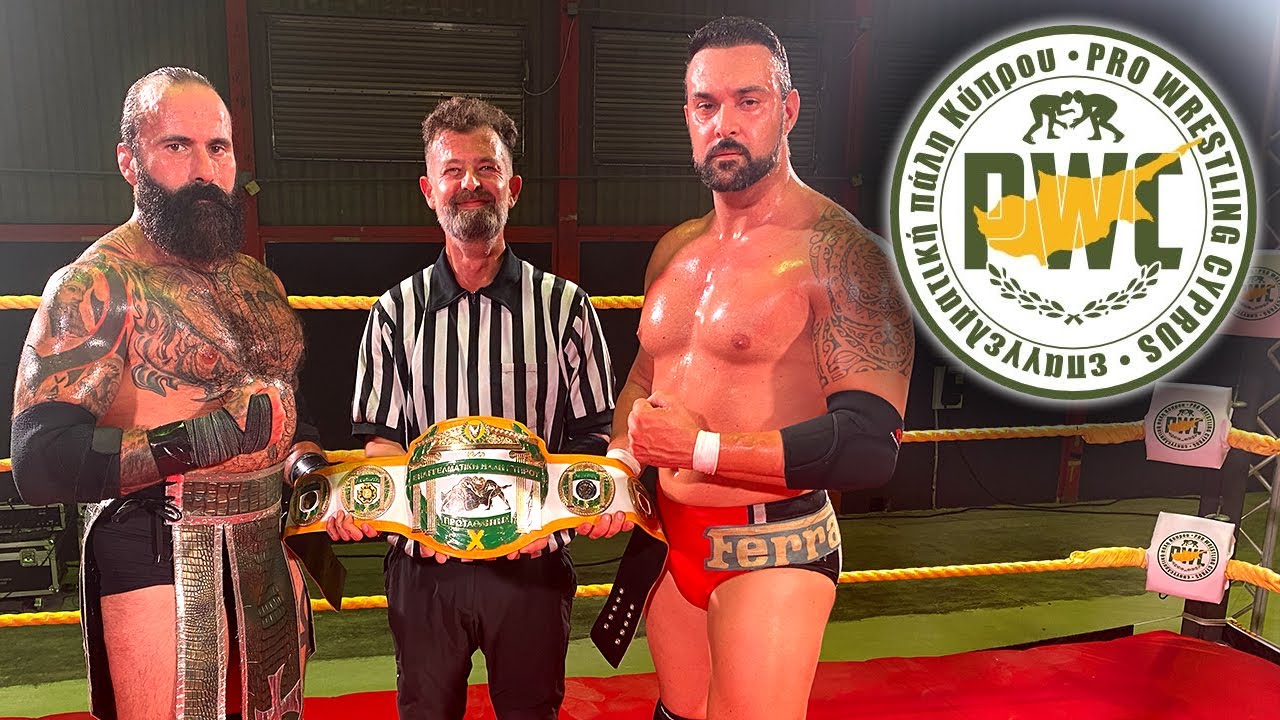 Pro Wrestling Cyprus Heavyweight Championship: Fabio Ferrari vs  Tom La Ruffa
