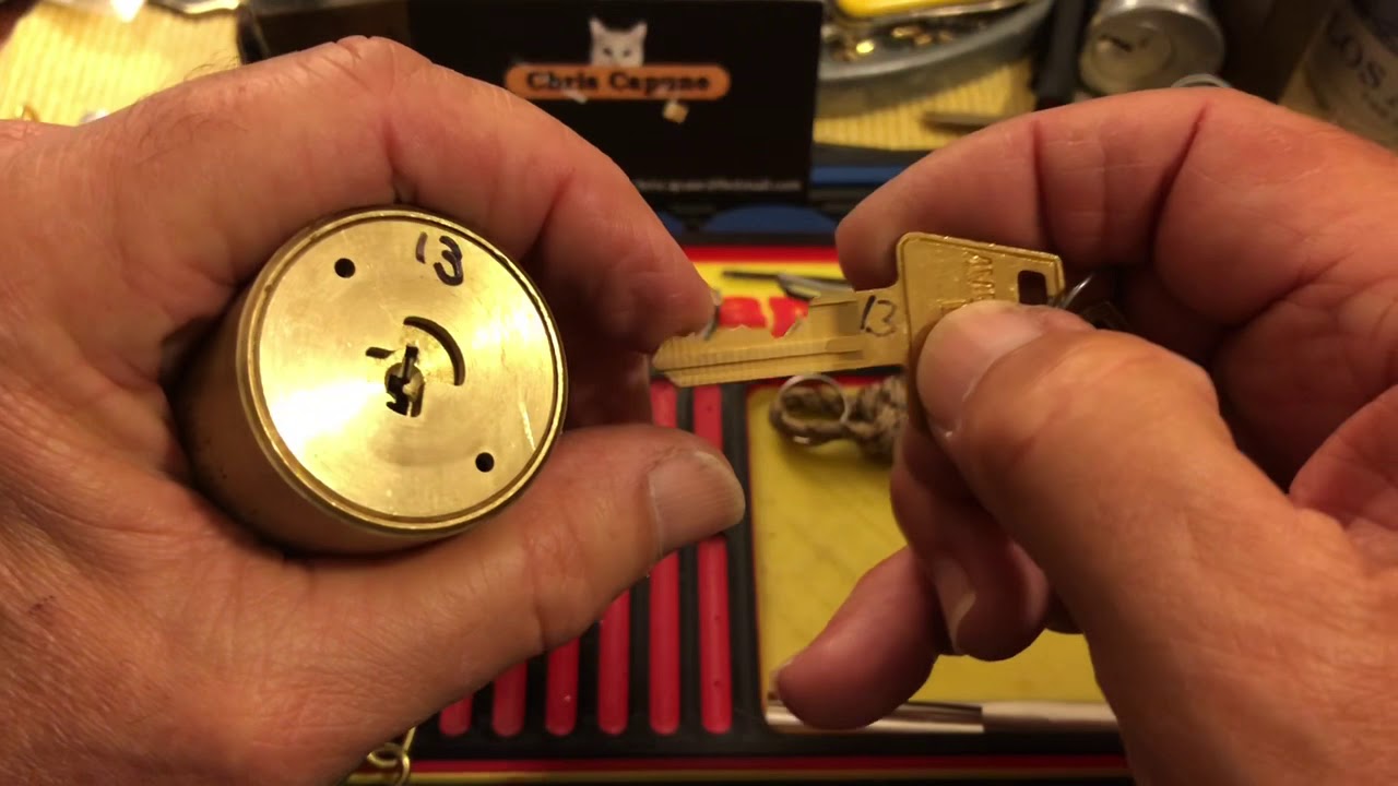 #873 Master key for Round American Lock