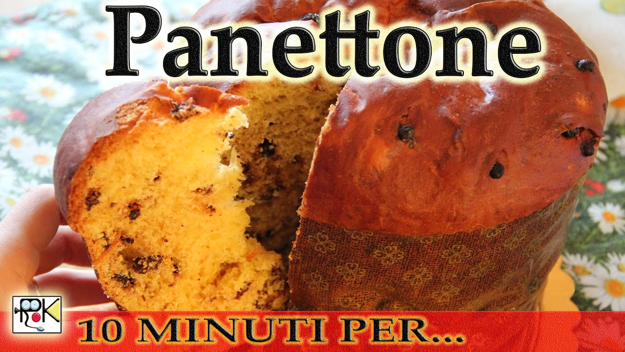 10 minuti per...preparare Panettone fatto in casa. Buonissimo.