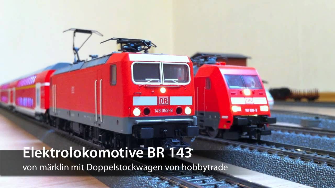 m&auml;rklin E-Lok BR 143 mit realistischem Sound