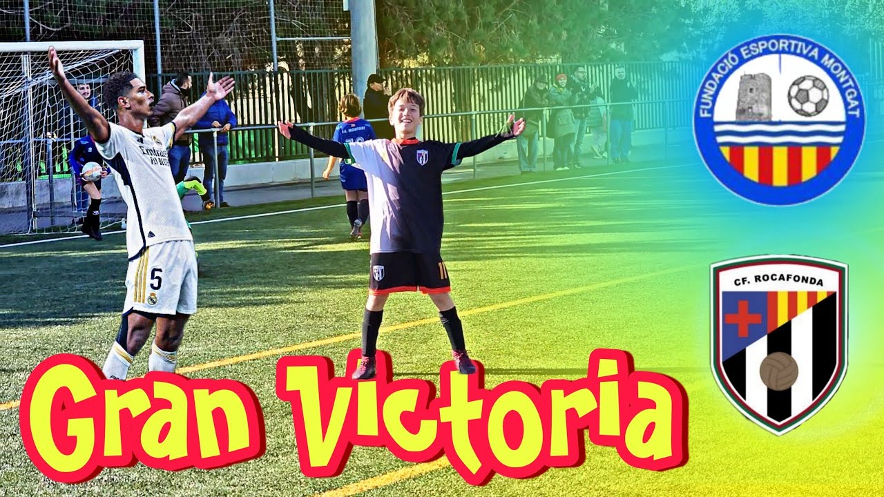 Fe Montgat Vs C.F Rocafonda  (Highlights) ✨️ (Partido Completo) 🏟 Temporada 2023 - 2024