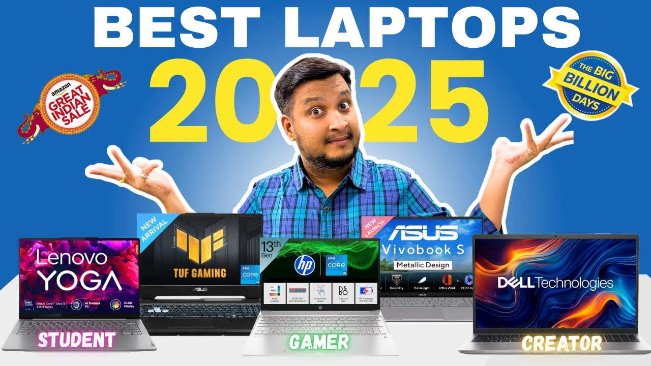 Best Laptops 2025 🔥 | Top Picks for Students, Work & Gaming – Ultimate Guide for Every Budget 💻