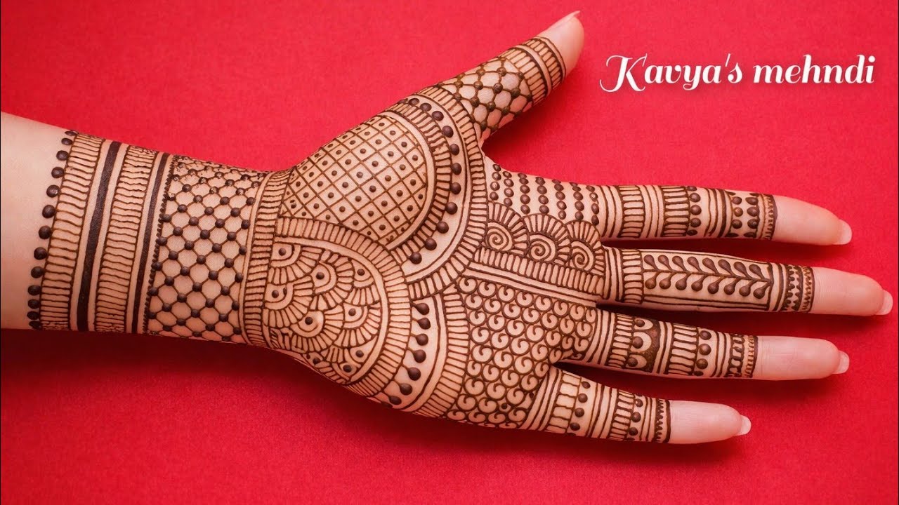 Beginner mehndi design | easy mehndi design | simple and elegant mehndi design |latest mehndi design