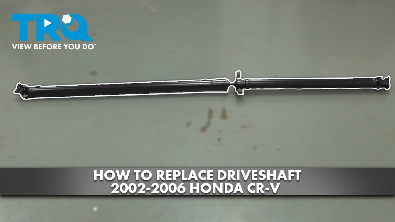 How to Replace Driveshaft 2002-2006 Honda CR-V