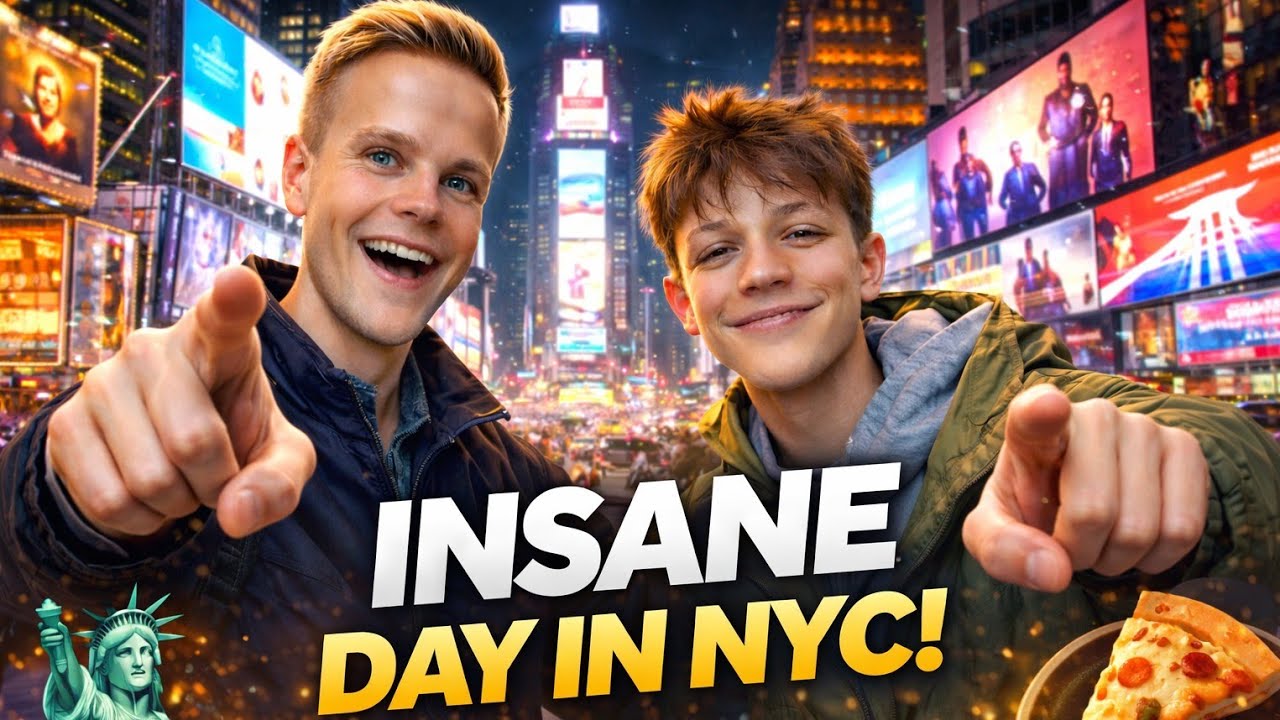 INSANE Day in NYC 🇺🇸 Exploring Times Square, Broadway & New York City LIVE