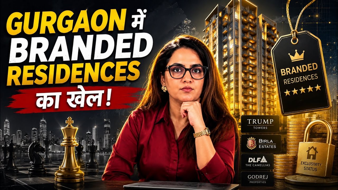 Gurgaon Real Estate में  Branded Residences का खेल। Inddu Dahiya