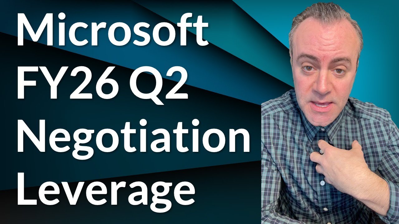 Microsoft FY26 Q2 Earnings: What Copilot, Azure & AI Spending Mean for Your Negotiation Leverage