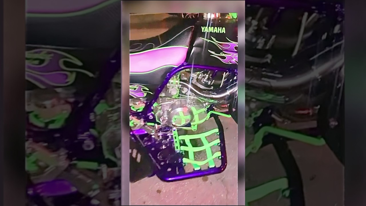 Custom Yamaha banshee 350 twin