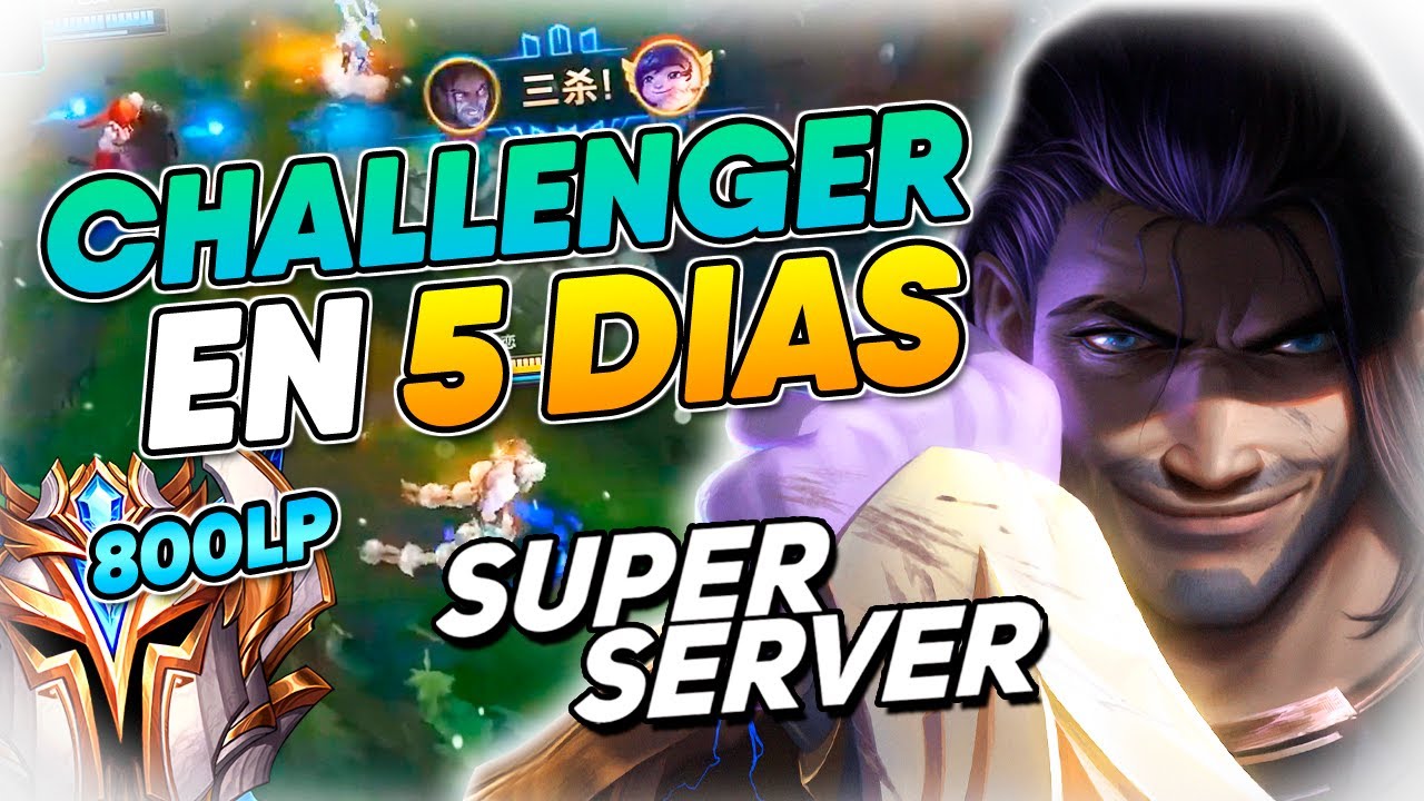 ESTE SYLAS TOCÓ CHALLENGER EN 5 DIAS!?!?! - SUPER SERVER CN 800 LP 爱奥尼亚 (JONIA) - Beifeng 😈😈😈
