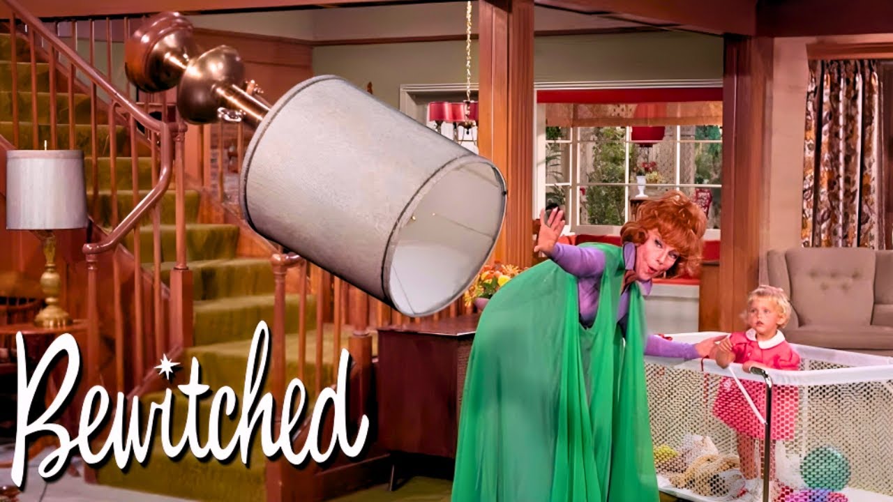 Endora Teaches Tabhitha Magic | Bewitched
