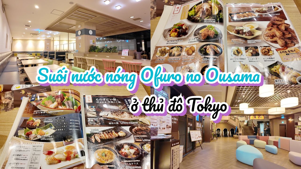 Suối nước nóng Ofuro no Ousama chi nhánh Oimachi nằm gần ga Oimachi quận Shinagawa thủ đô Tokyo