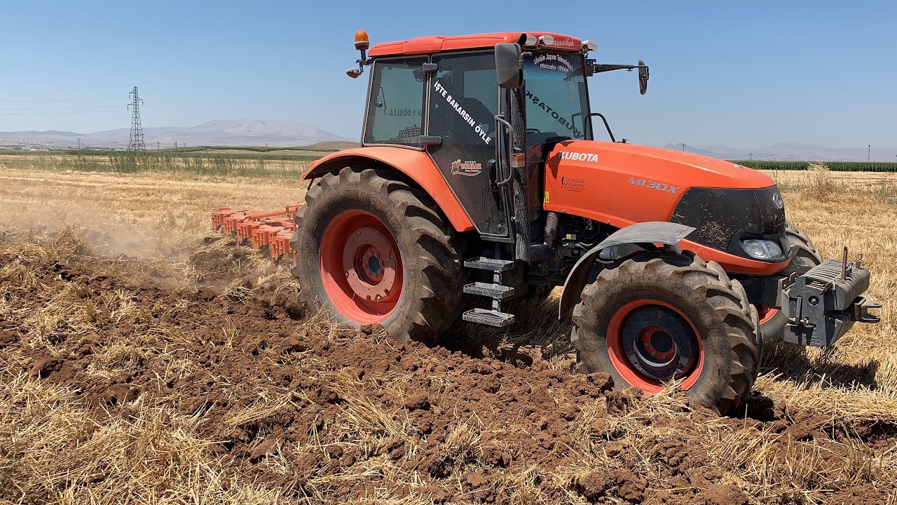 130 BEYGİR KUBOTANIN ALPLER PULLUK PERFORMANSI