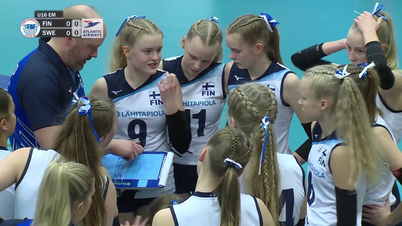 Flogbóltsvarpið. U16 EM Finland - Sweden 3-0