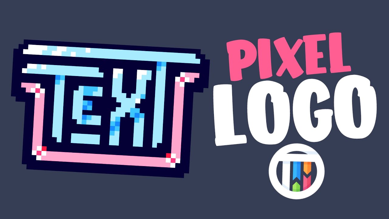 My Pixel Art Logo Design Process - PIXEL ART TUTORIAL (Aseprite / Libresprite)