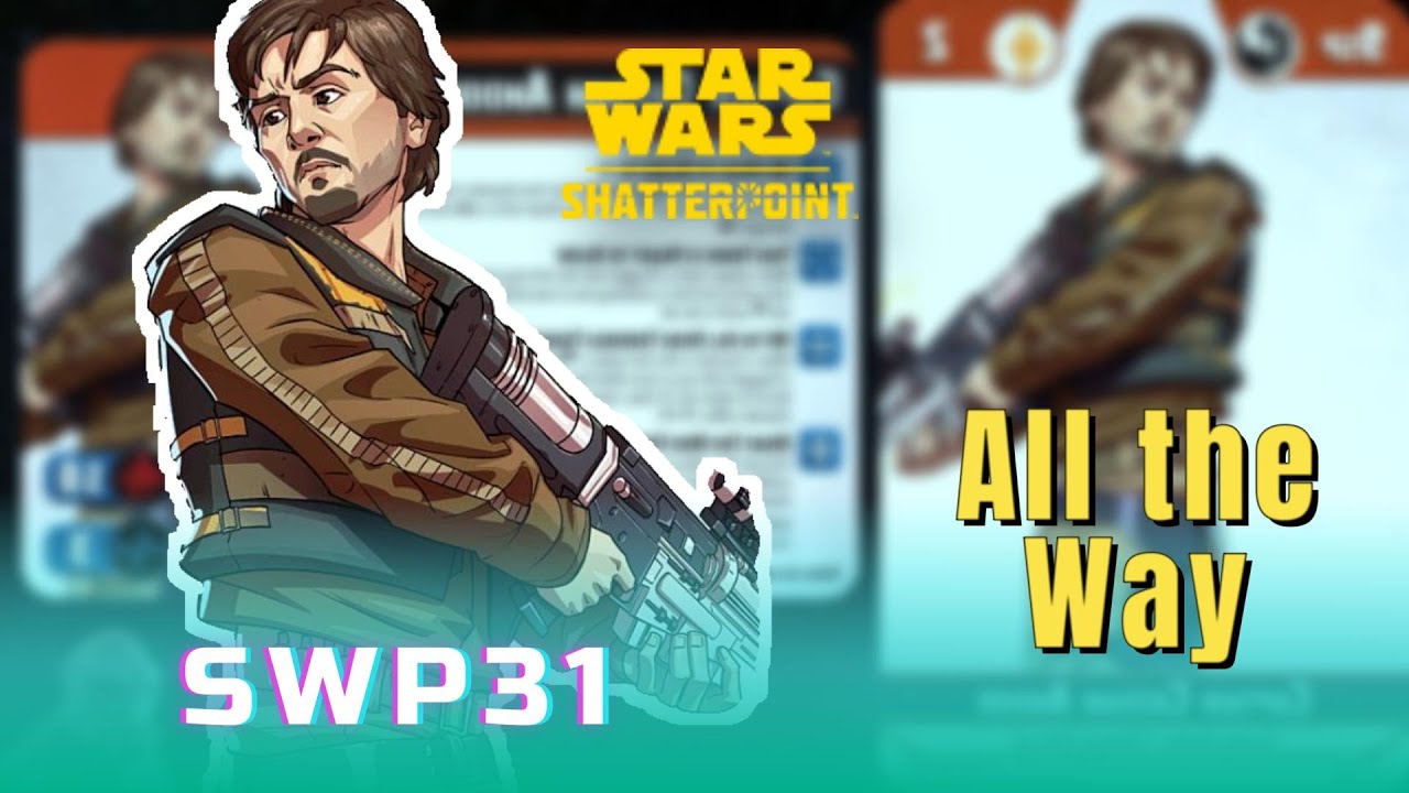 Star Wars Shatterpoint -  Ép. 50 - Pour le 50ième épisode, l'extension SWP31 (All the Way) en 9 mn !