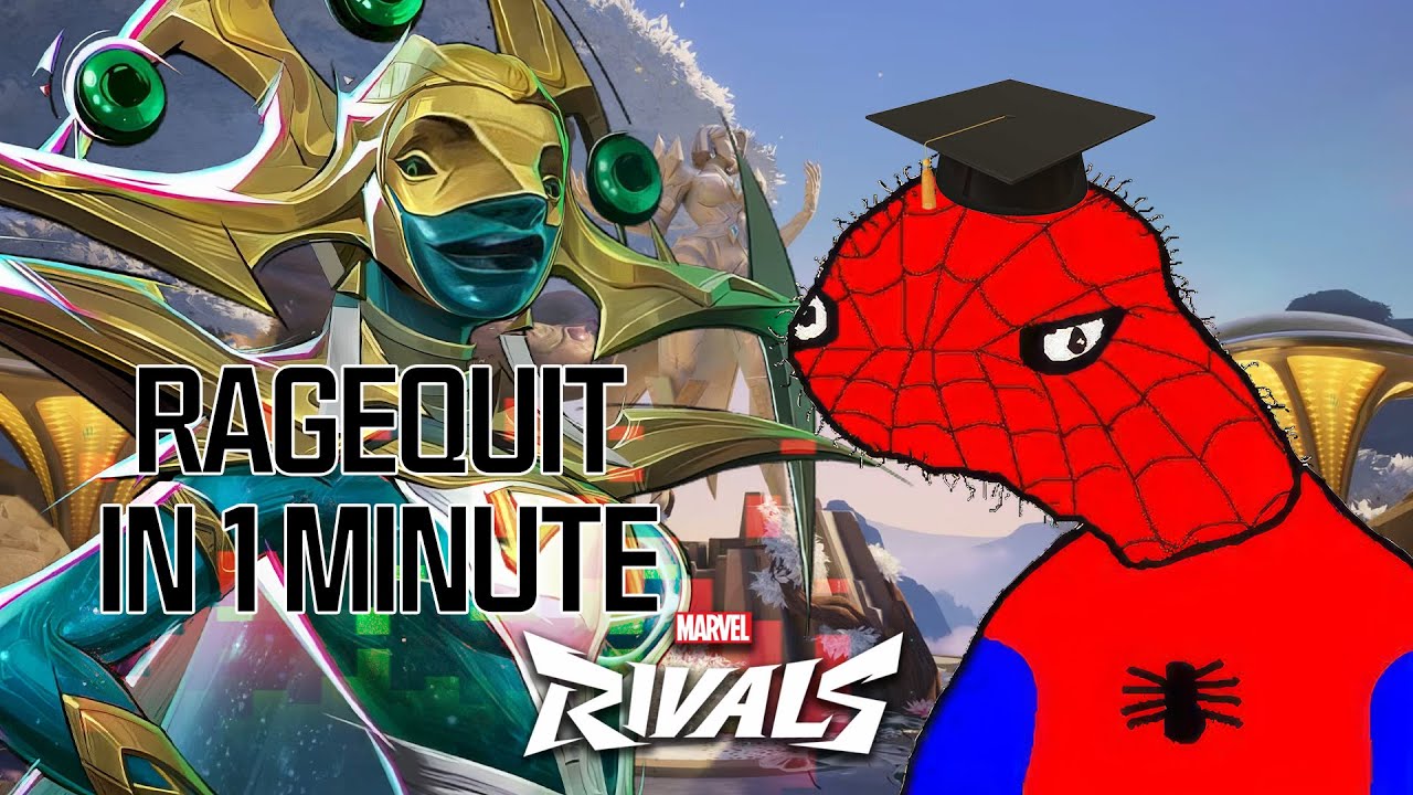 Ragebait Spider-Man Makes DPS RAGEQUIT IN 1 MINUTE!