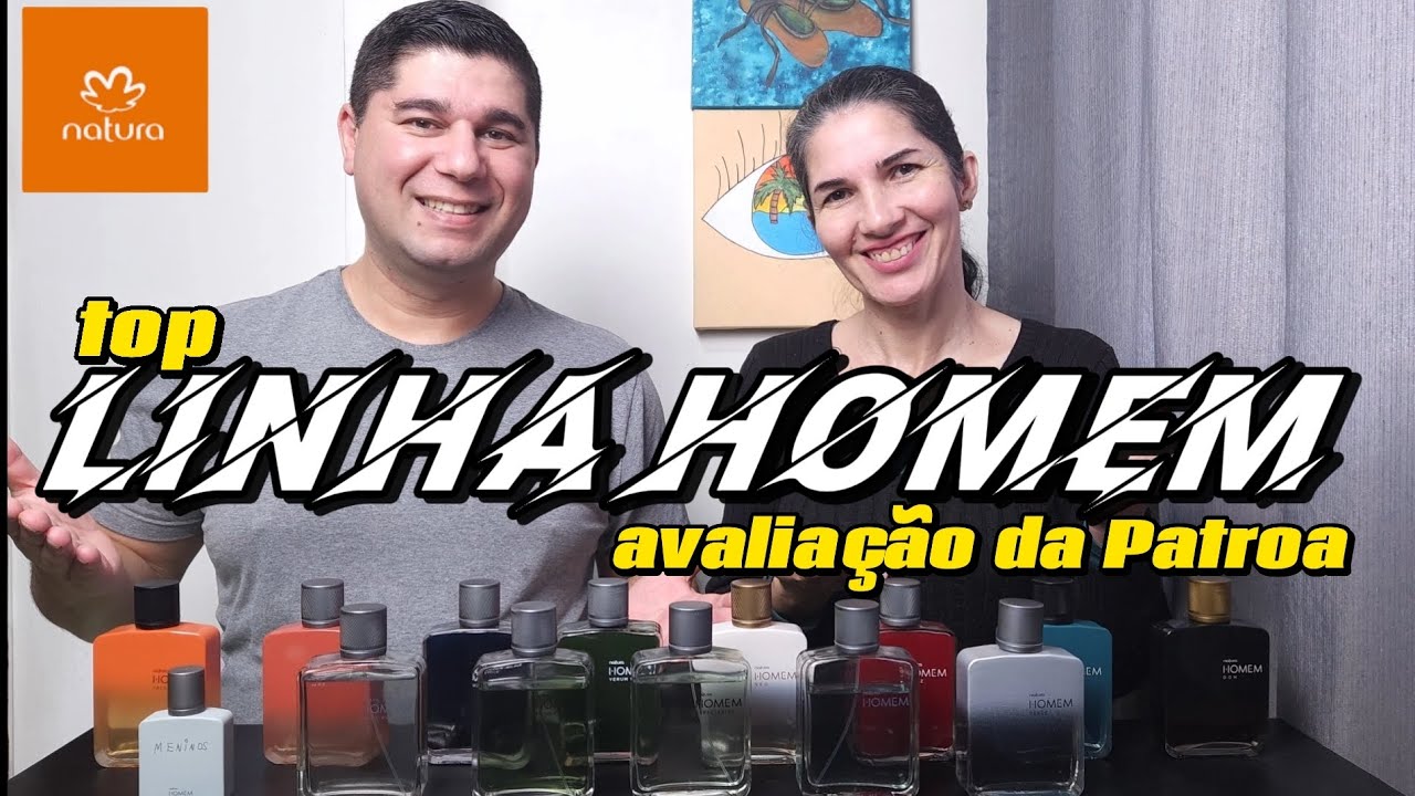 Linha Homem Natura - Avaliação e Top da Patroa