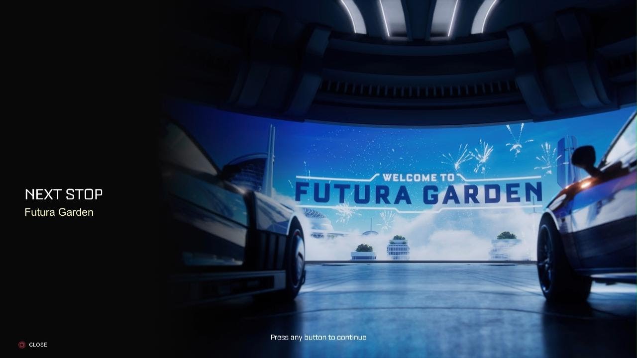 Next Stop: Futura Garden in Rocket League