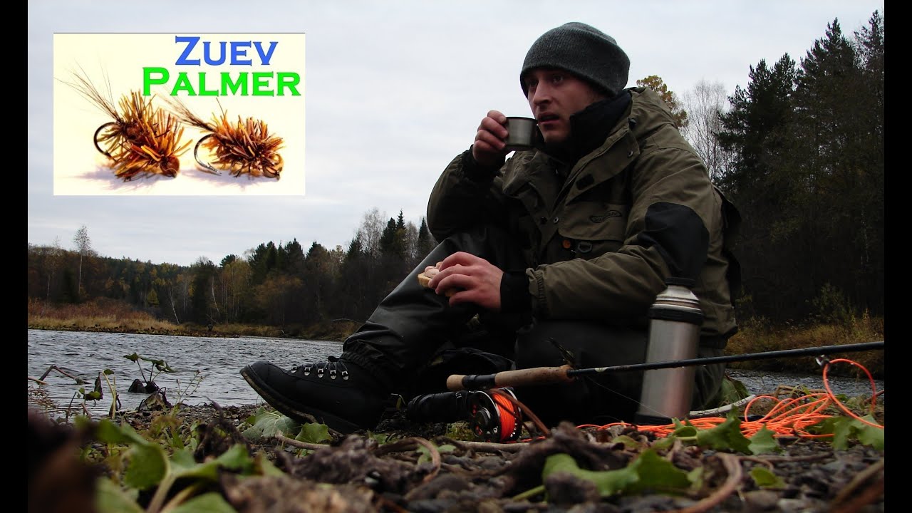 Вязание мушек. Сухая мушка на голавля Zuev Palmer