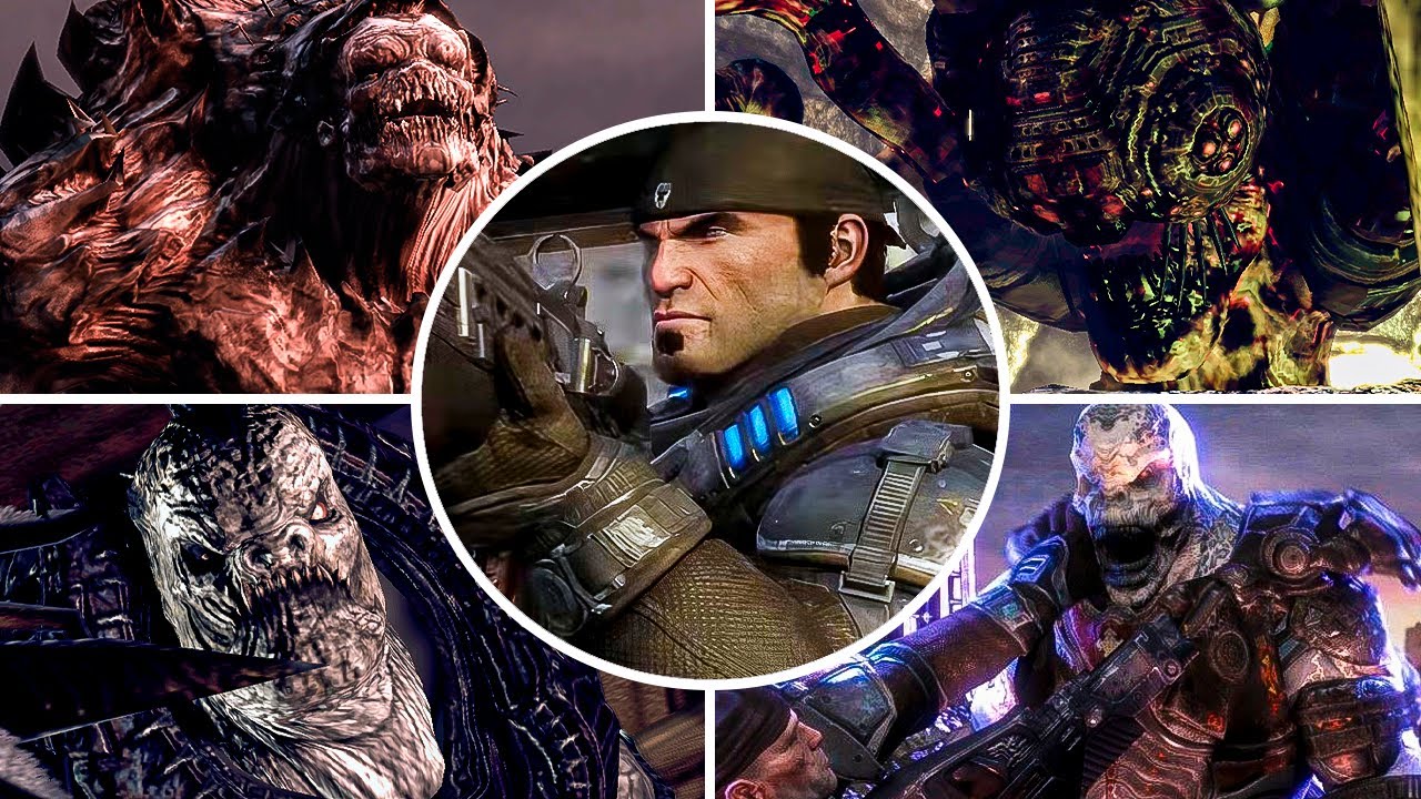 Gears of War Original - All Bosses & Ending | 4K 60FPS XSX