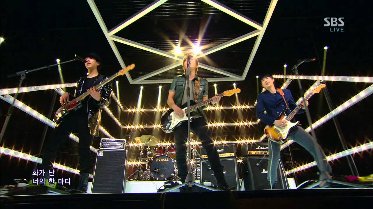 CNBLUE [извините] @SBS Inkigayo Популярная песня 20130127