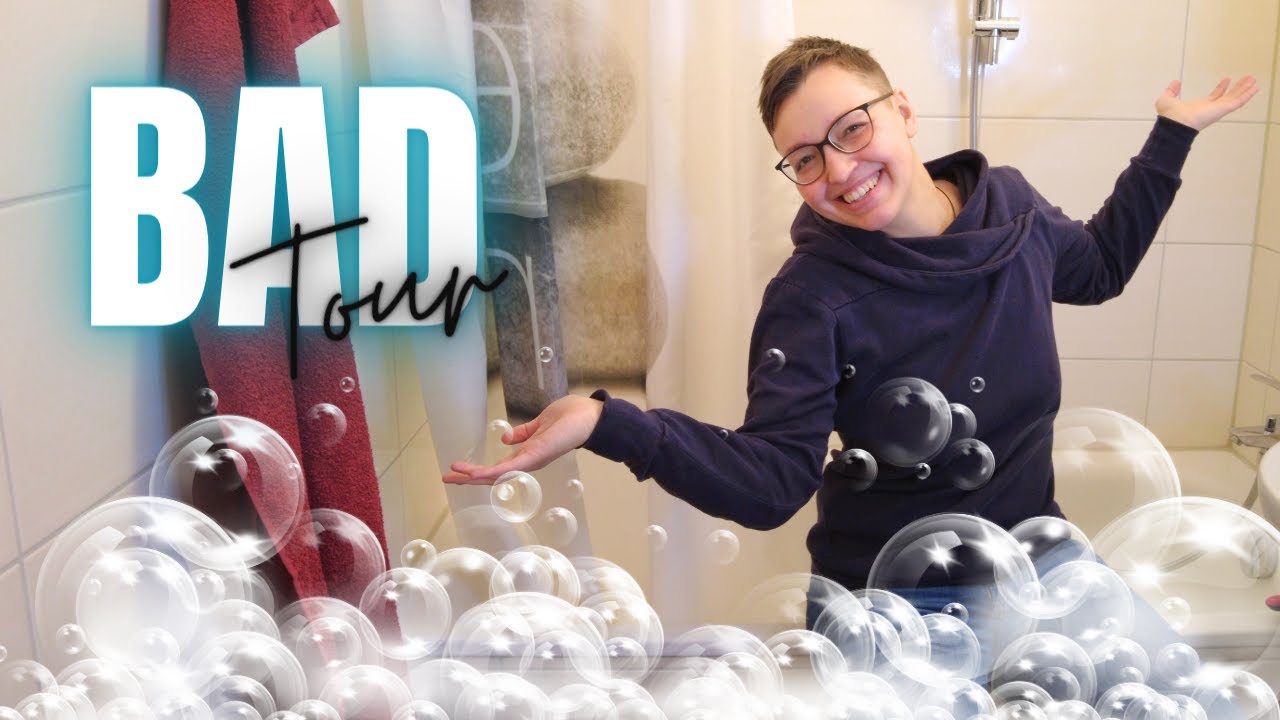 Minimalismus im BADEZIMMER 🛁 wir machen eine ROOMTOUR durch mein Bad