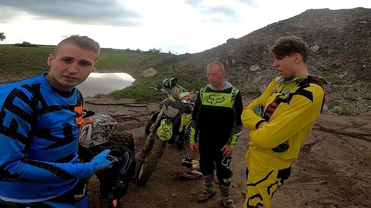 PIERWSZY RAZ NA HAŁDZIE,NASZA REAKCJA,WIĘCEJ ODWAGI Born2Ride Motogang Projectcrossenduro