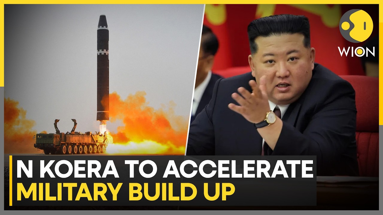 North Korea To Accelerate Military Build-Up Amid Rising Regional Tensions | WION World News
