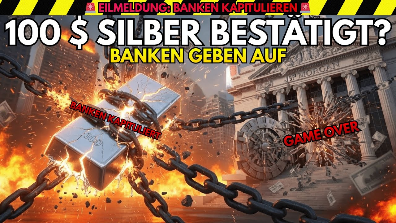 100-DOLLAR-SILBER BEST&Auml;TIGT? | Warum die Banken aufgeh&ouml;rt haben, den Preis zu bek&auml;mpfen