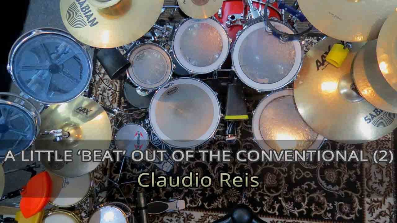 Cowbells, jam blocks, tambourine, bongos on the drum kit - A Little 'Beat' Out Of The Conventional 2