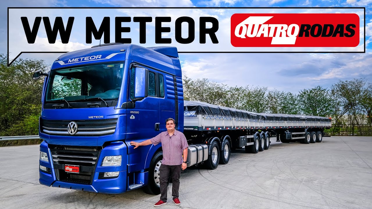 Meteor: dirigimos o maior caminhão da Volkswagen no mundo | Quatro Rodas
