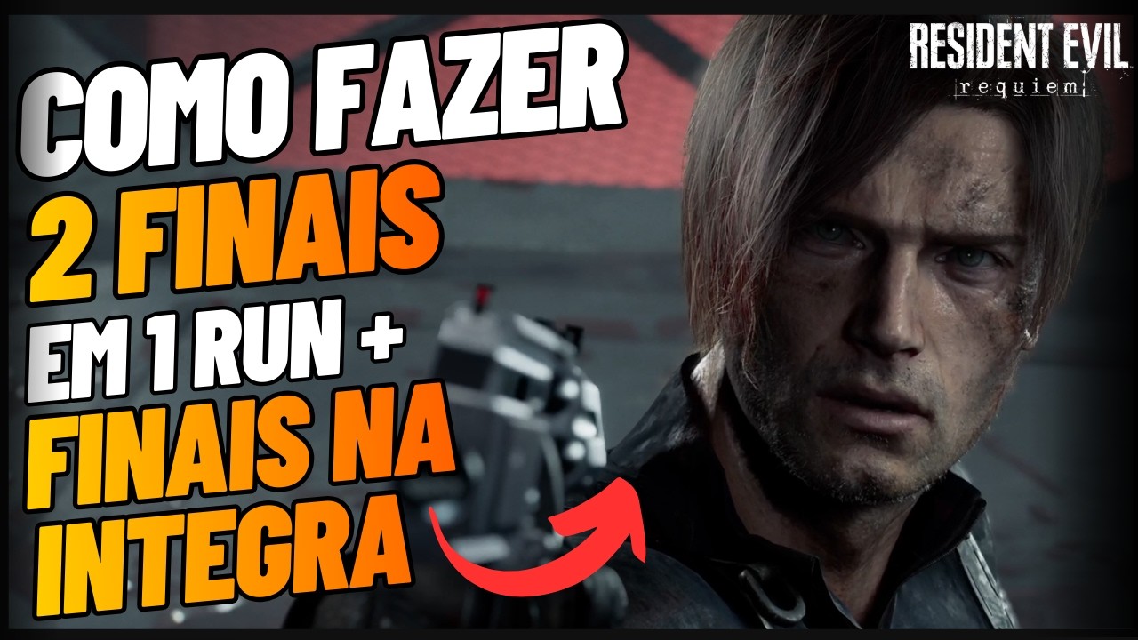 OS 2 FINAIS DE RESIDENT EVIL O QUE VC PRECISA SABER PRA NÃO ERRAR