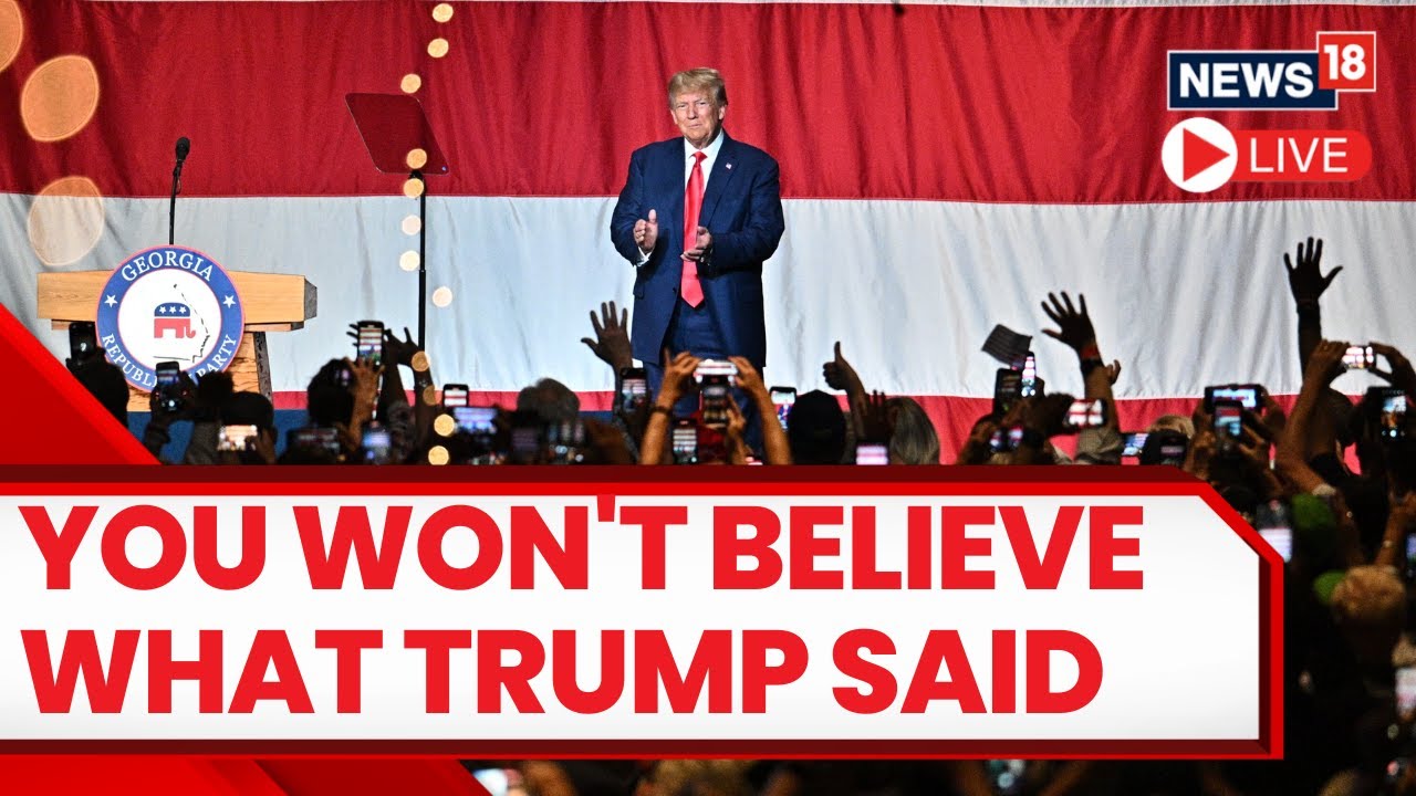 Trump Speech Goes Viral I Trump Ramps Up His 2024 Campaign With Frenzied Campaigns I USA News Live